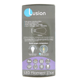 Lusion ST64 Filament LED Light Bulb E27 240V 8W W/W 20975