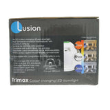 Lusion Trimax Colour Changing LED Downlight 9W IP44 90mm 50080-1