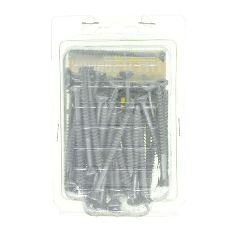 MACSIM 12G-11x75mm TYPE 17 Screw Galvanised 50Pcs 17GSCD12075