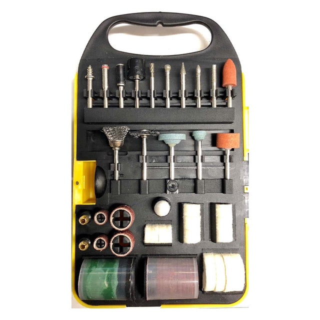 MEDALIST 71 Pieces Rotary Tool Accessory Kit With Clear Case 90959