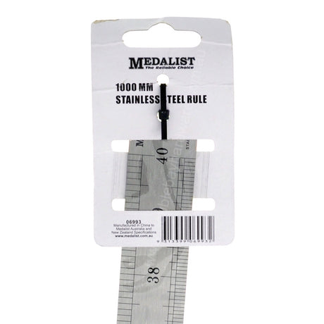 MEDALIST Stainless Steel Ruler 1000mm 06993