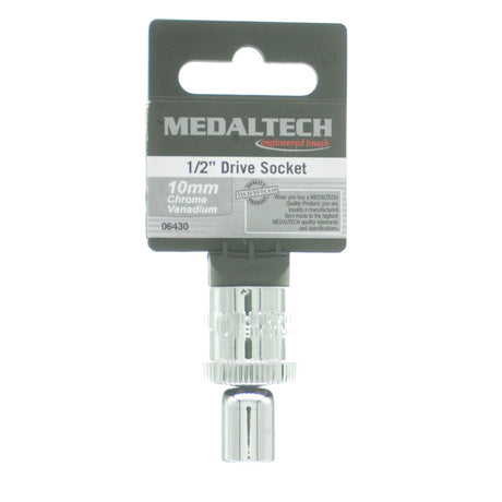 MEDALTECH 1/2" Drive Socket 10mm 06430