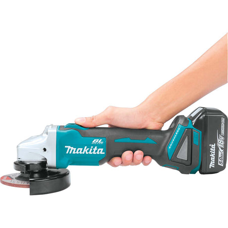 Makita 18V Li-ion Cordless 125mm Brushless Angle Grinder Skin Only DGA504Z