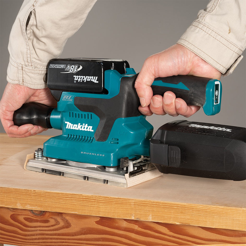 Makita 18V Li-ion Cordless Brushless 1/3 Sheet Finishing Sander Skin DBO381Z