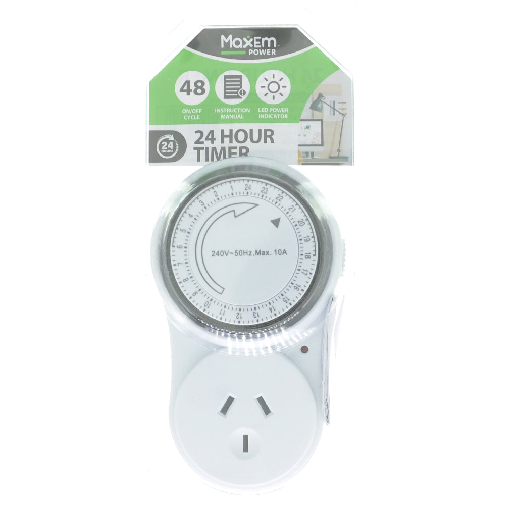 MaxEm 24 Hour Timer ELS-0432