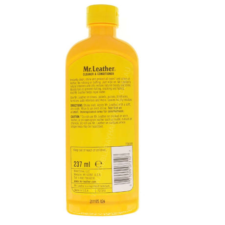 Mr Leather Liquid Cleaner & Conditioner 8 FL.OZ. 237ml