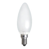 National nls Candle Halogen Light Bulb E14 240V 18W Frost