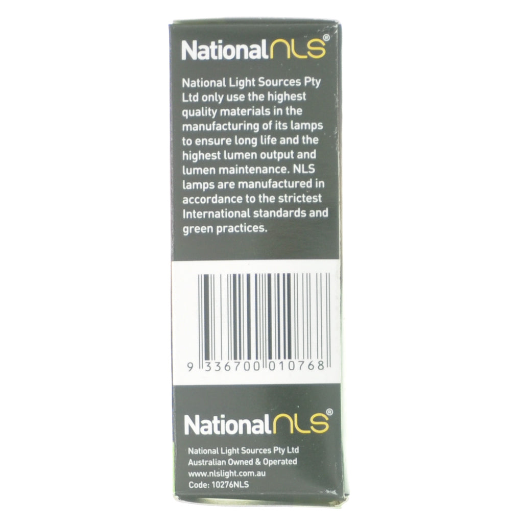 National nls Candle Halogen Light Bulb E14 240V 28W Clear