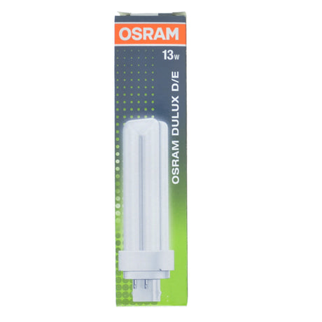 OSRAM DULUX D/E Compact Fluorescent Light Bulb G24q-1 13W/840