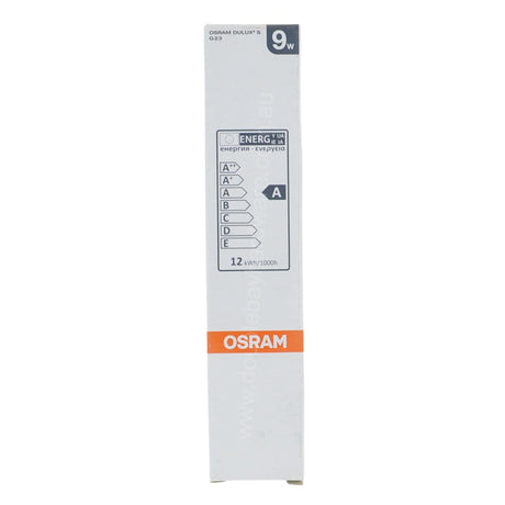 OSRAM DULUX S Energy Saving Light Bulb G23 9W/827 4877