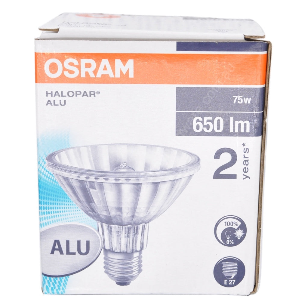 OSRAM Halopar ALU PAR30 Light Bulb E27 230V 75W 30° 64841FL