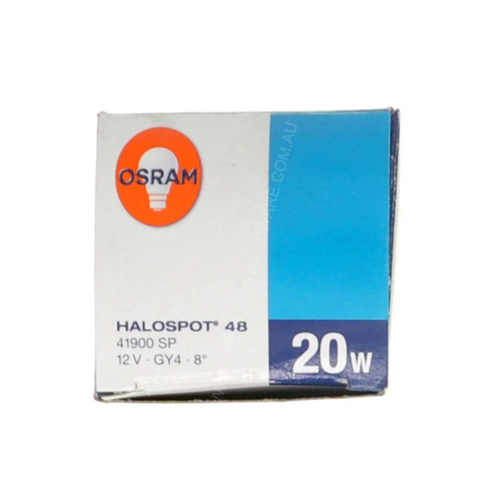 OSRAM HALOSPOT 48 Halogen Light Bulb GY4 12V 20W 8° 41900SP