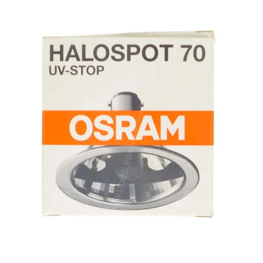 OSRAM HALOSPOT 70 Halogen Light Bulb BA15d 12V 20W 8° 41970SP