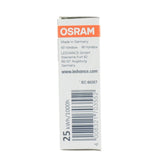 OSRAM Bi-Pin Halopin Oven Halogen Light Bulb 350°C G9 230V 25W 66725