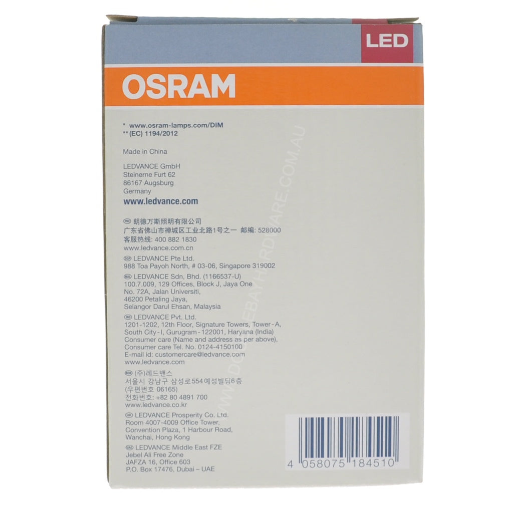 OSRAM PARATHOM PAR30 LED Light Bulb E27 240V 10.5W 36° W/W