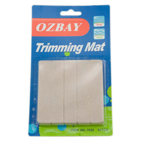 OZBAY 10 Pieces Felt Trimming Mat 17x97x5mm 7029