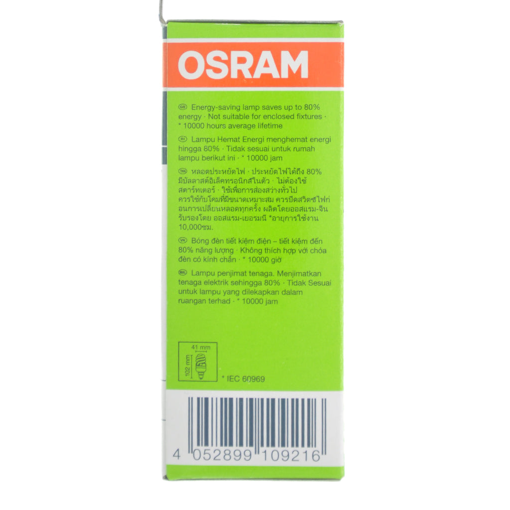 Osram DULUXSTAR Mini Twist Light Bulb E27 12W/840