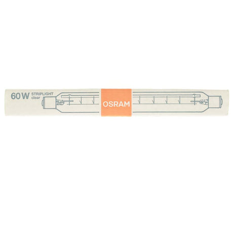 Osram Double Ended Tubular Strip Light S15 60W Clear 221mm