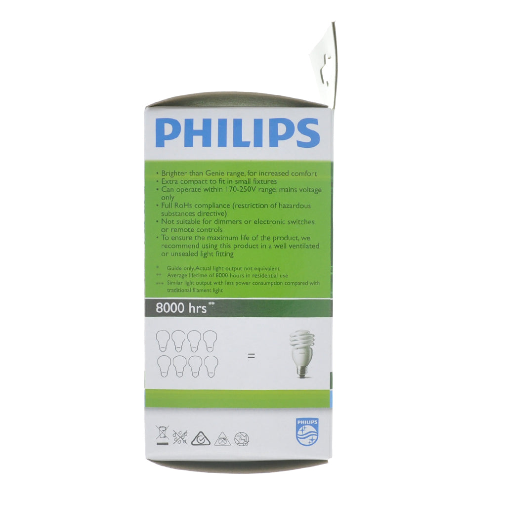 PHILIPS Tornado Spiral Energy Saving Light Bulb E27 24W C/DL