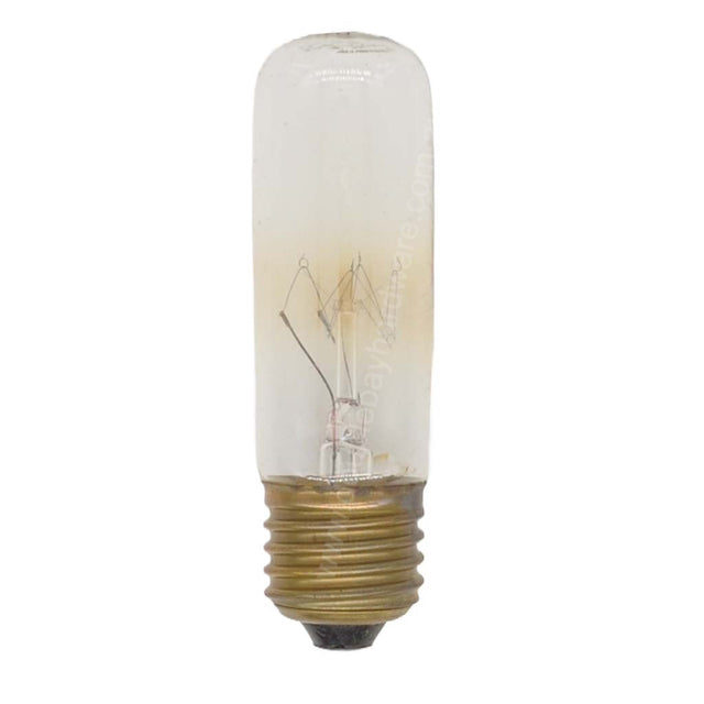 Philips Tubular T29 Light Bulb E27 250V 40W 100mm Clear