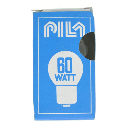 Pila Fancy Round Incandescent Light Bulb B15 240V 60W Clear