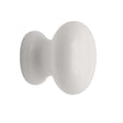 Prestige Mushroom Acrylic Knob White 40mm 1075003