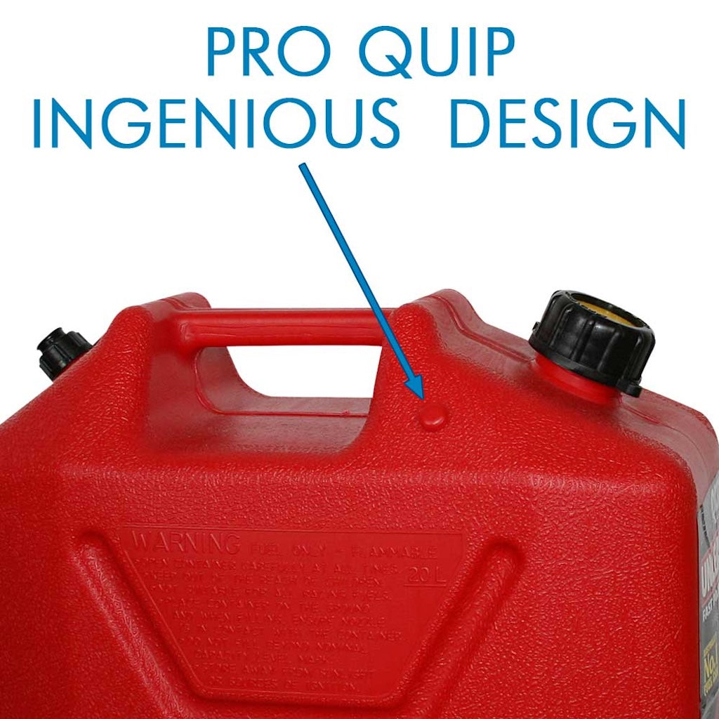 Pro Quip Fast Pour Fuel Can 20L 0950