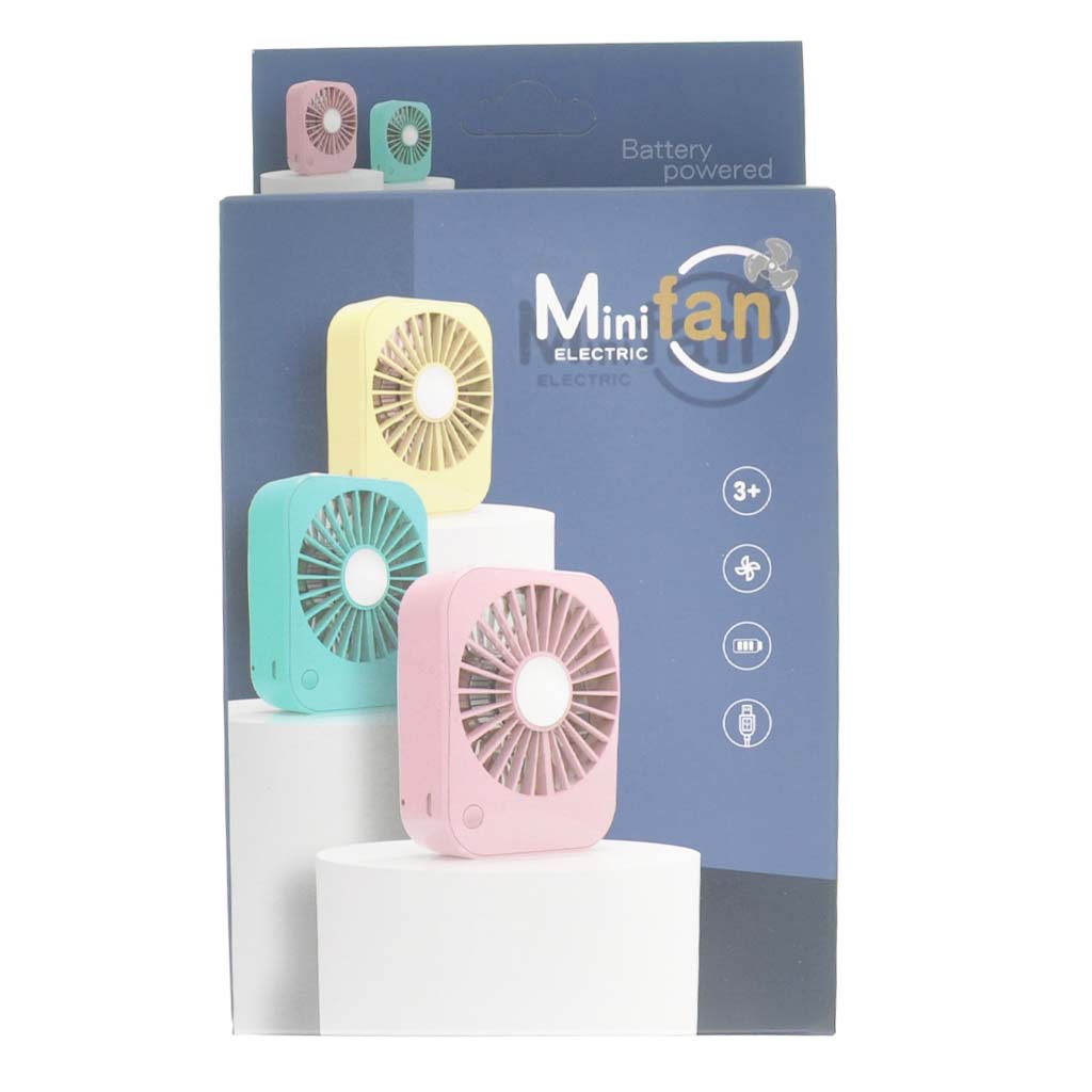 Rechargeable Mini USB Desk Fan 3 Speeds SUM-715