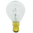 SANSAI Fancy Round Incandescent Light Bulb B15 240V 25W Clear GL-B1522C