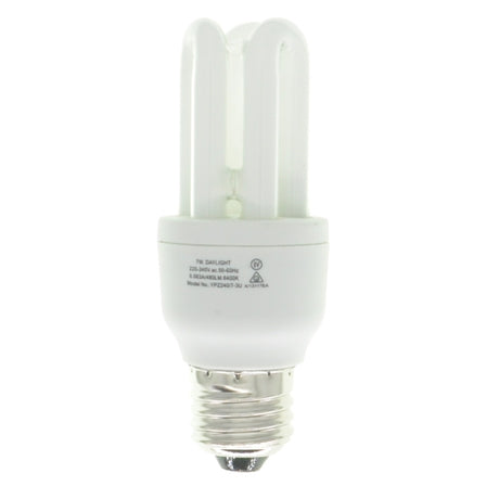 SANSAI Spira Energy Saving E27 240V 7W D/L GL-3U/07W-E27