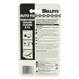 SELLEYS AUTOFIX Windscreen Sealant Blacks 75g WSS 75G