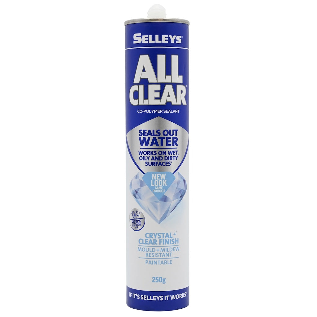 SELLEYS All Clear Multipurpose Co-Polymer Sealant 260g