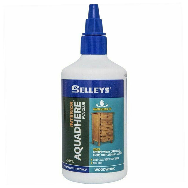 SELLEYS Interior Aquadhere PVA Glue 250ml