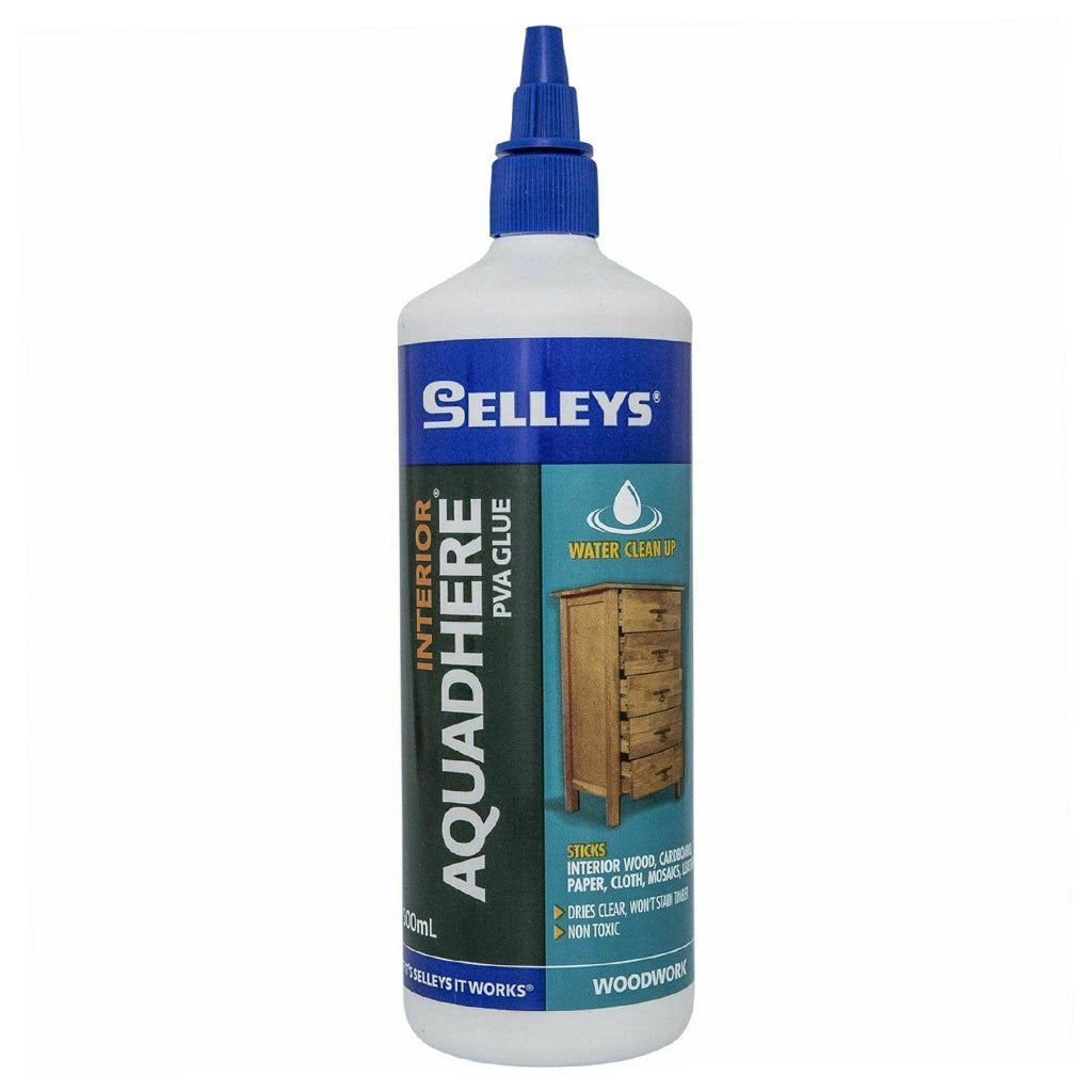 SELLEYS Interior Aquadhere PVA Glue 500ml