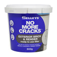 SELLEYS No More Cracks Exterior Brick & Render Ready To Use Filler 500g