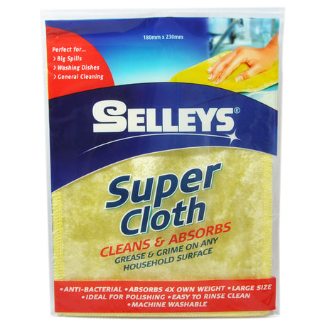 SELLEYS Super Cloth Cleans & Absorbs 180x230mm