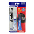 SELLEYS Super Strength Araldite 35ml Holds Up To 150Kg Stick Masonry AR 35M