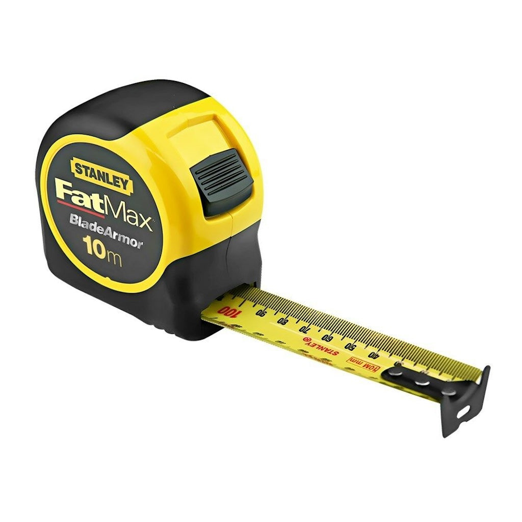 STANLEY FatMax BladeAromor 10M Metric Tape Measure With 32mm Blade 33-829