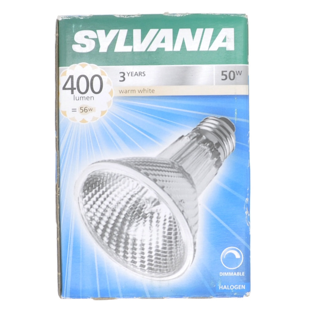 SYLVANIA Hi Spot 80 PAR25 Halogen Light Bulb E27 240V 50W 25° 21162