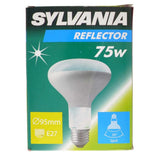 SYLVANIA R95 Reflector Incandescent Light Bulb E27 240V 75W 140008