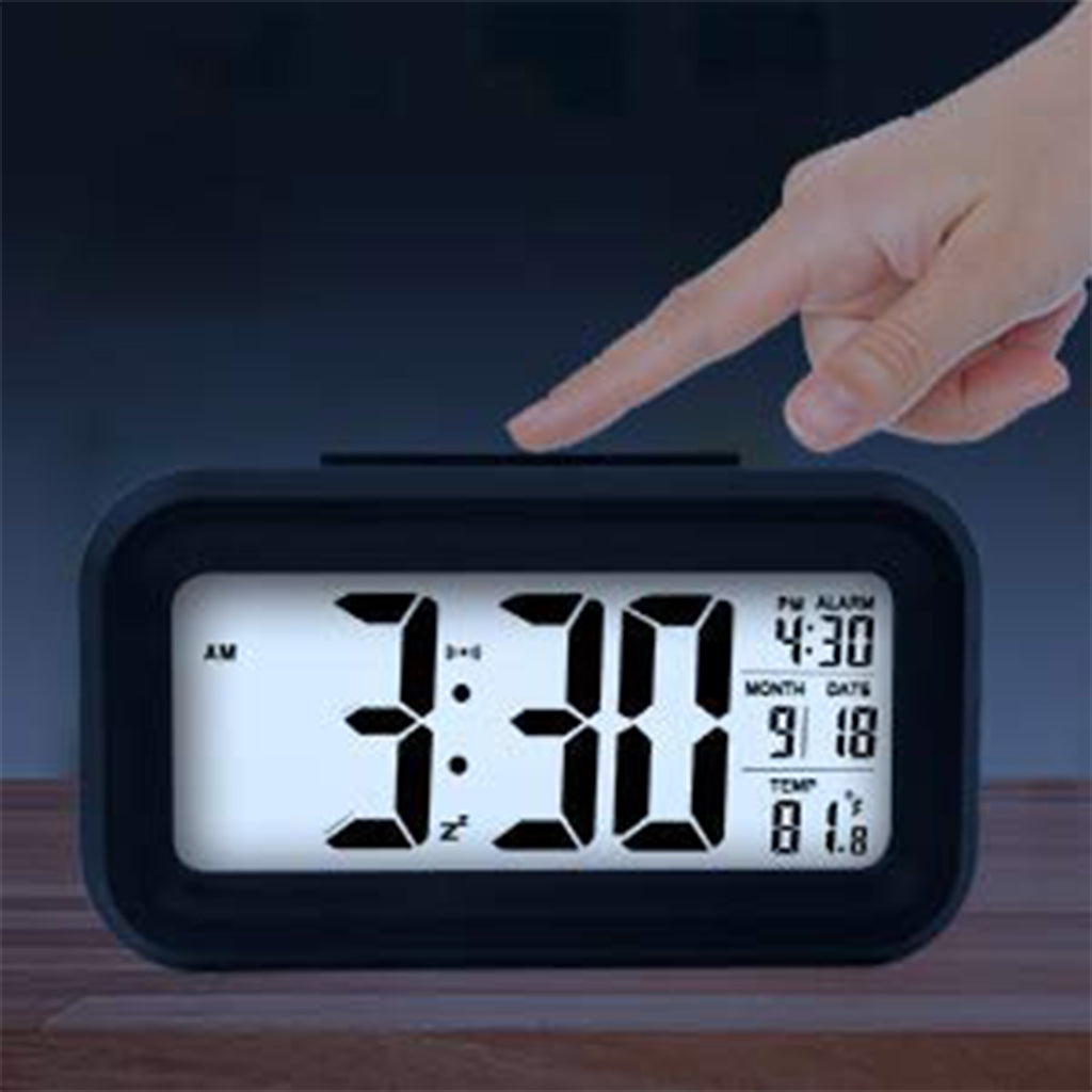 Sansai LCD Alarm Clock With Sensor Back Light CR-071B