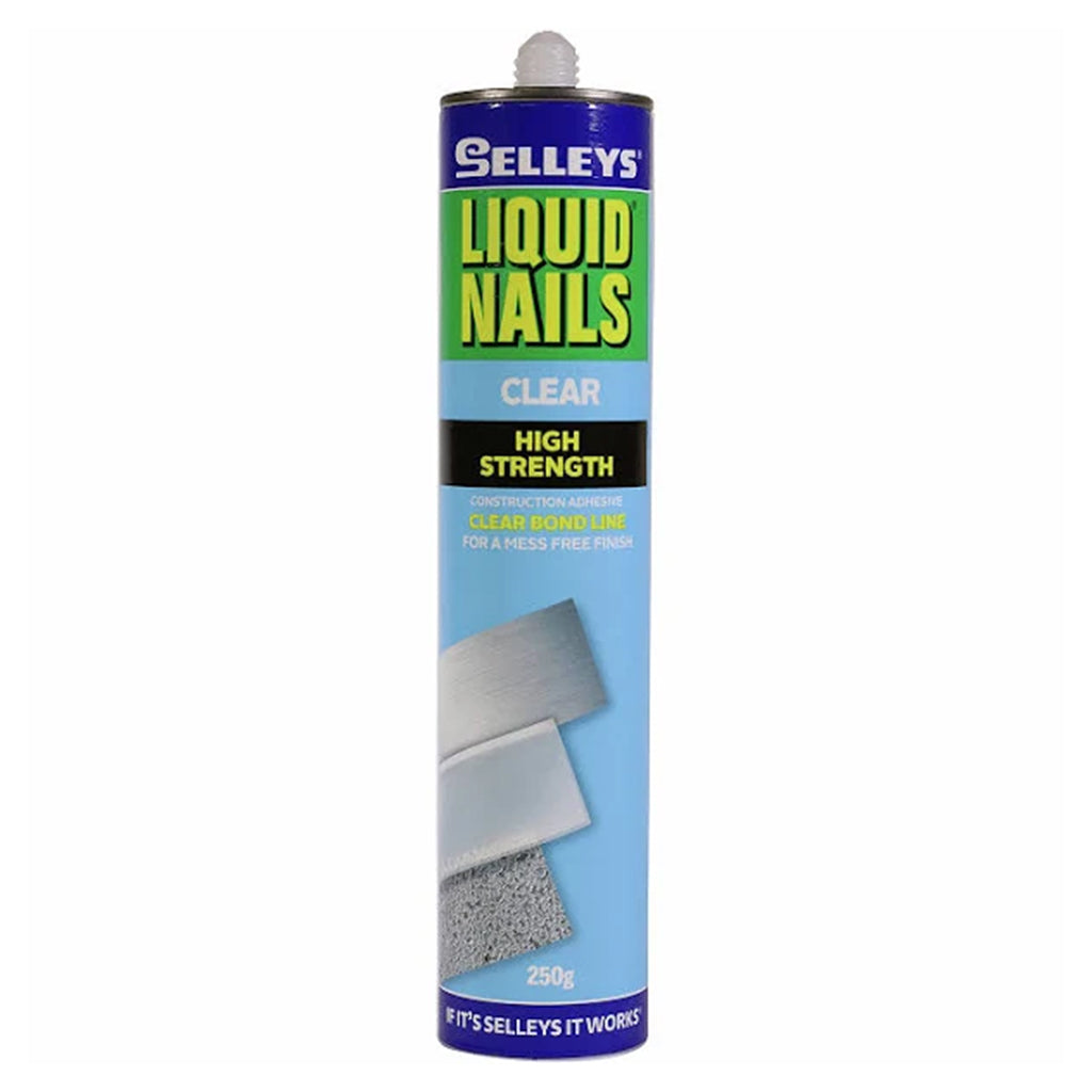 Selleys Liquid Nails Clear 250g