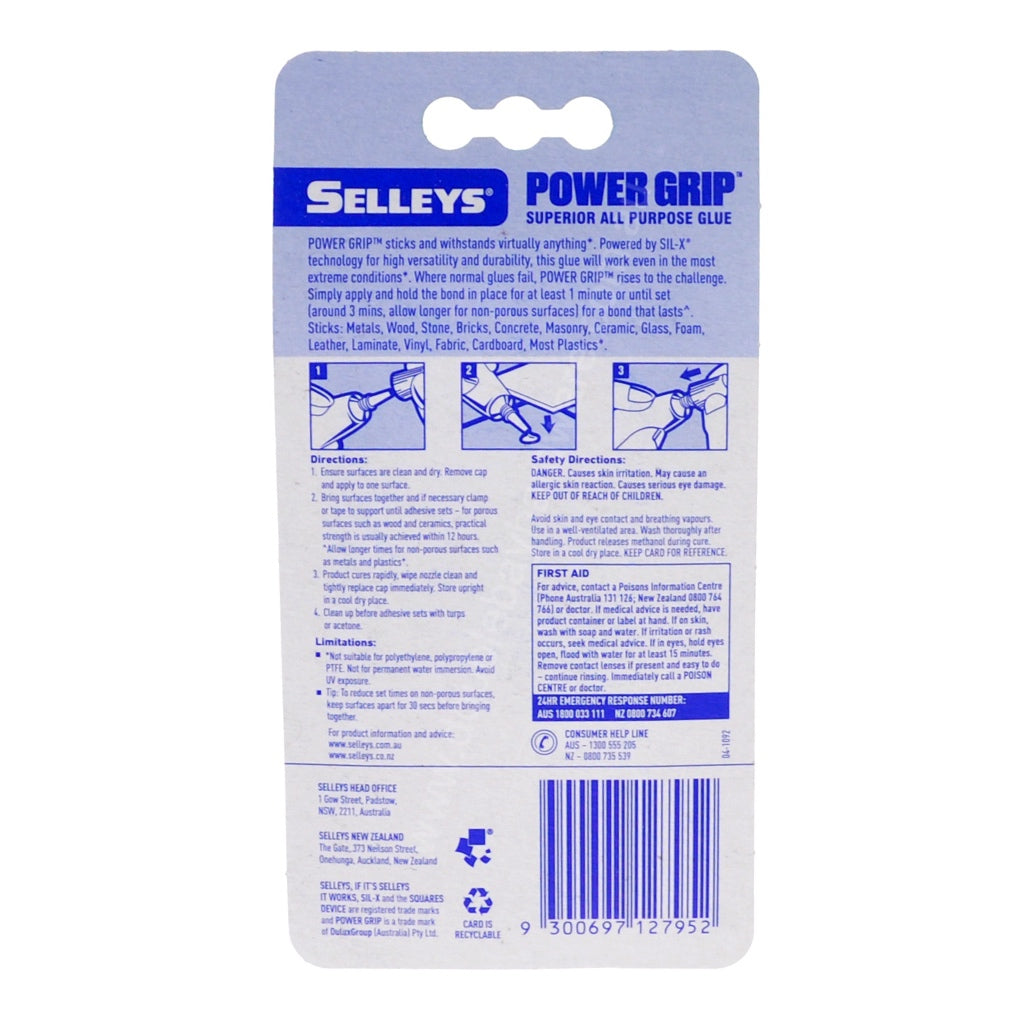 Selleys Power Grip 10g 101325