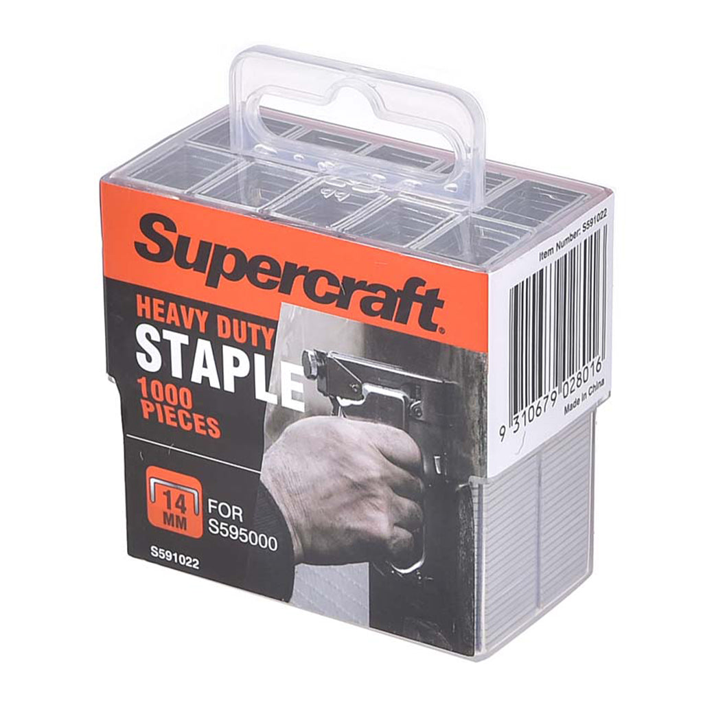 Supercraft Heavy Duty Staple 14mm 1000Pcs S591022