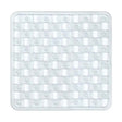 Supertex Clear PVC Shower Mat With Suction Pads 500x510mm GTCLRPVCSM