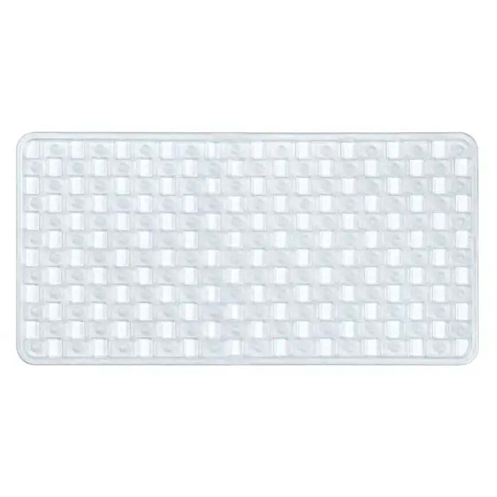 Supertex Clear PVC Bath Mat With Suction Pads 39x77cm GTCLRPVCBM