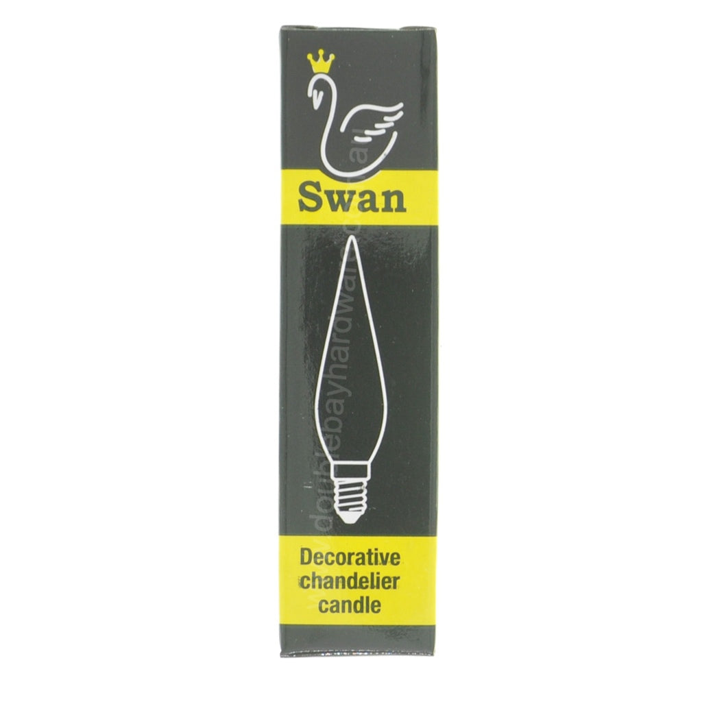 Grand Siecle Candle Incandescent Light Bulb E10 240V 25W Clear