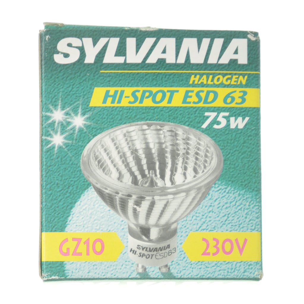 Sylvania Hi Spot ESD63 PAR20 Halogen Light Bulb GZ10 230V 75W 50° 0022281