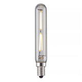 T20 Filament LED Light Bulb E14 240V 2W W/W 125mm