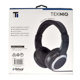 TEKNIQ Over-Ear Headphones Black TF-95